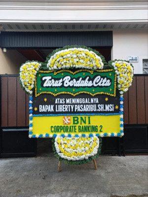 Papan Bunga Duka di Cilacap Tengah