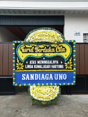 Papan Bunga Duka di Cilacap Tengah