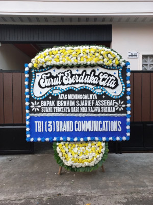Papan Bunga Duka di Cilacap Tengah